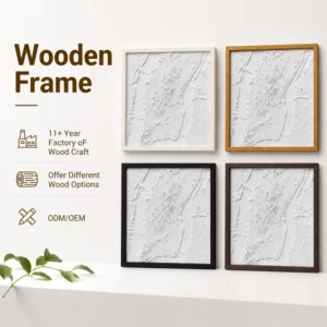 Wooden Frame for Urban 3D City Paris or London Map Models Oak Teak Walnut Marupa Malpe Beech