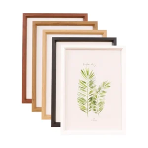 Wooden Frames for Pictures 5″ 6″ A4 Vintage Square Picture Frame Beveled for Photo Home Decor Luxury Items Commemorative Gift