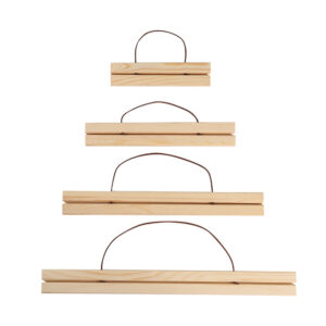 Wooden Magnetic Poster Frame Hanger Poster Hanger for Photos Pictures