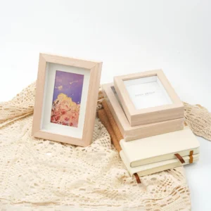 Wooden Photo Frames Picture Frames Made of Solid Wood for Tabletop or Wall Display