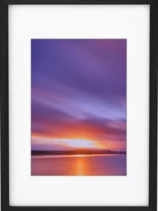 Wyewye Classic A4 A5 Wooden Poster Frame with A5 Mount Stand Tabletop Wall Hanging Options Black Plexiglass Window
