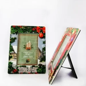 custom logo new design high quality uv printing free sample glass photo frame